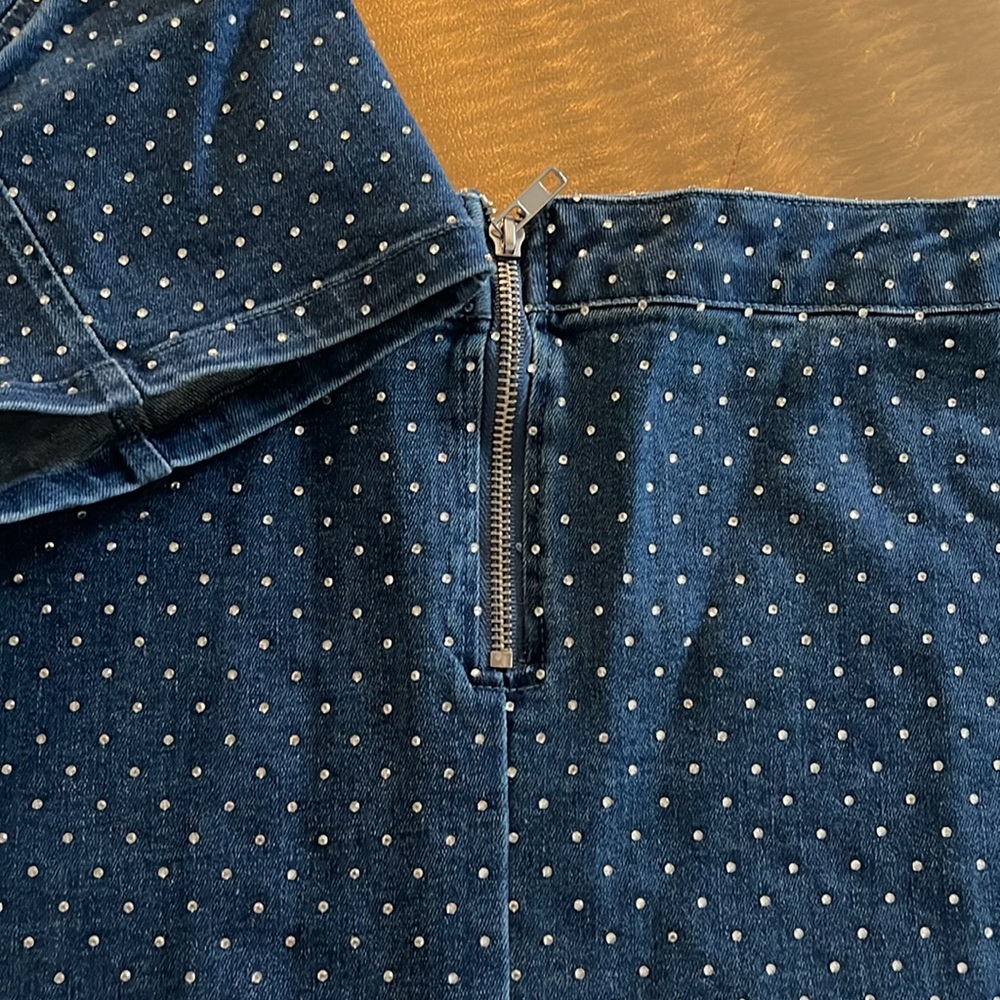 NWT Denim Corset & Skirt Set - Picture 2 of 7